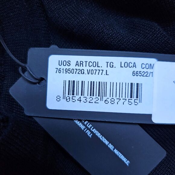 Stone Island x Shadow Project Knitted T-Shirt in Black size Large NWT $438 - Picture 12 of 12